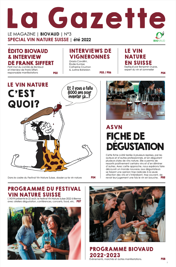 Gazette BioVaud 3