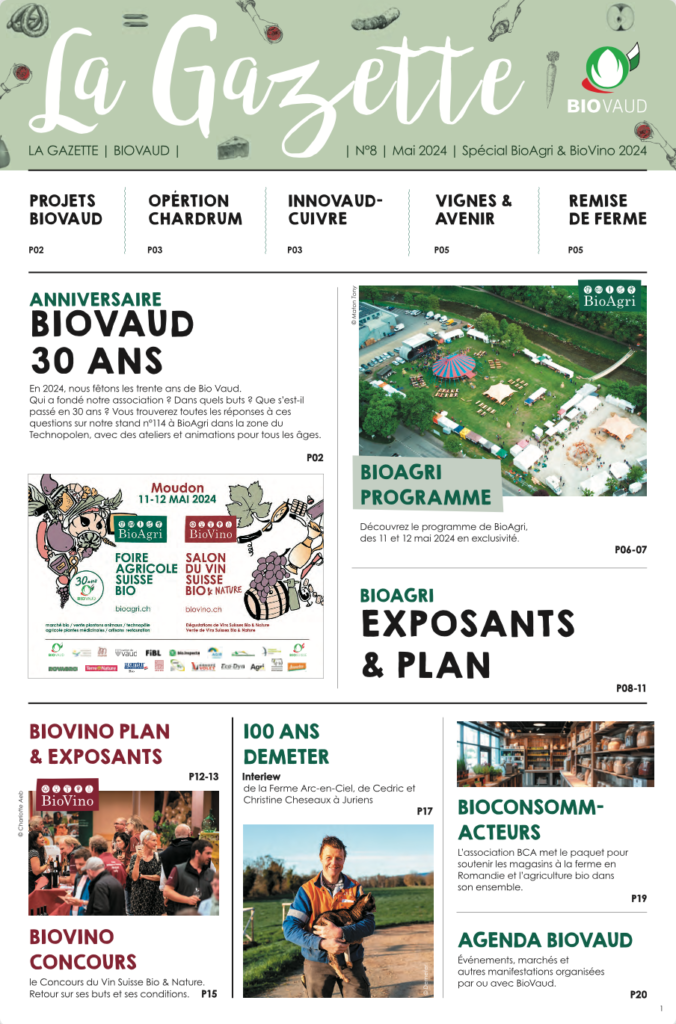 Gazette de BioVaud