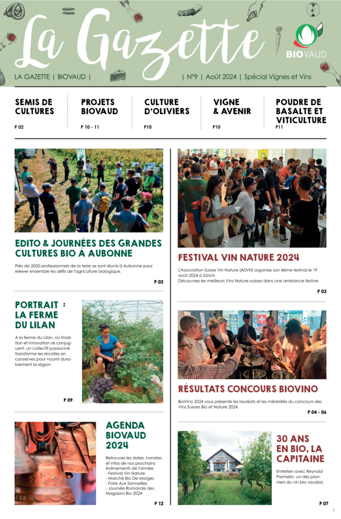 Gazette de BioVaud
